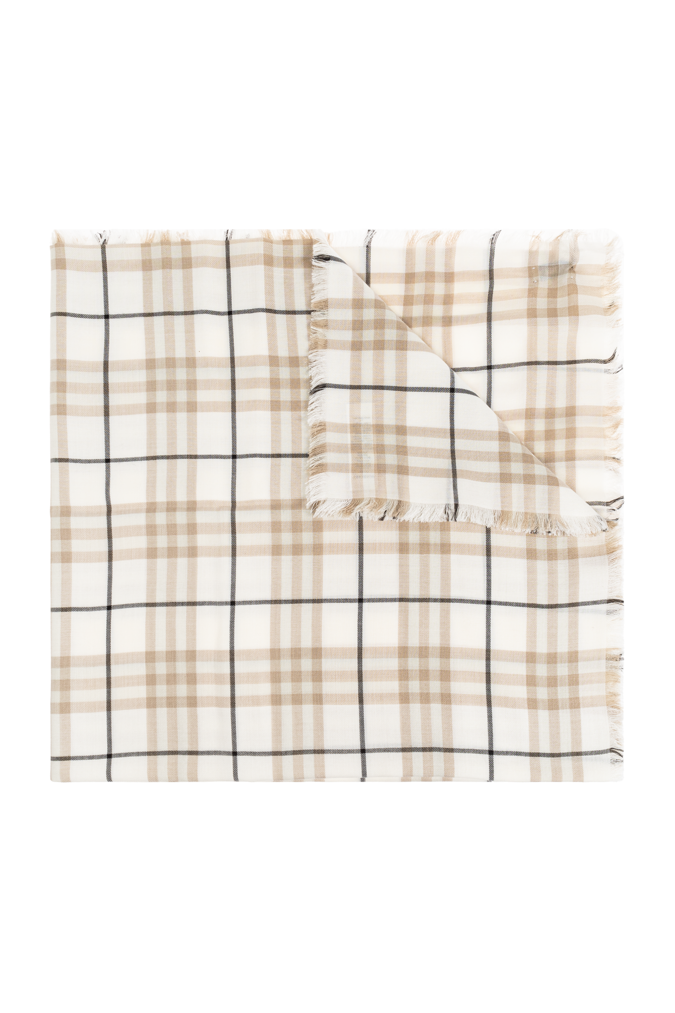 マフラー・ストール Burberry Embroidered cashmere blend scarf (8105925 C2205) Burberry Cashmere scarf | Men's Accessorie | Vitkac